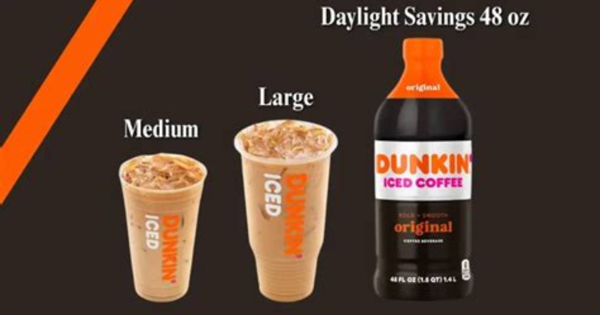 How Many Ounces Is a Medium Dunkin Donuts Coffee