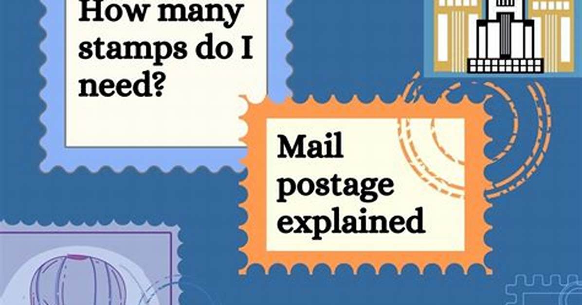How Many Stamps Do I Need for a Letter