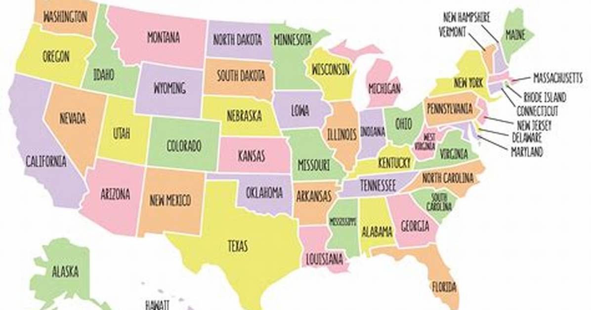 How Many State in U S a?