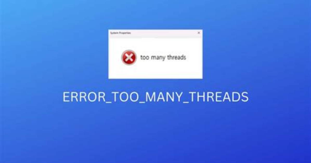 How Many Threads Is Too Many?