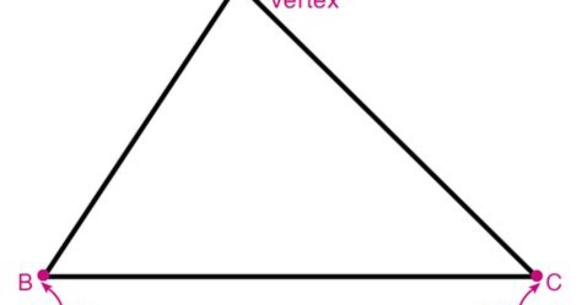 How Many Vertices in a Triangle