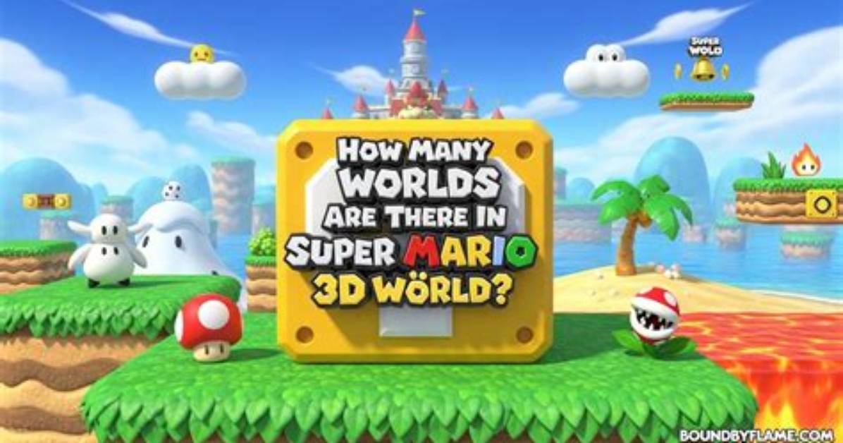 How Many World's Does Mario 3D World Have
