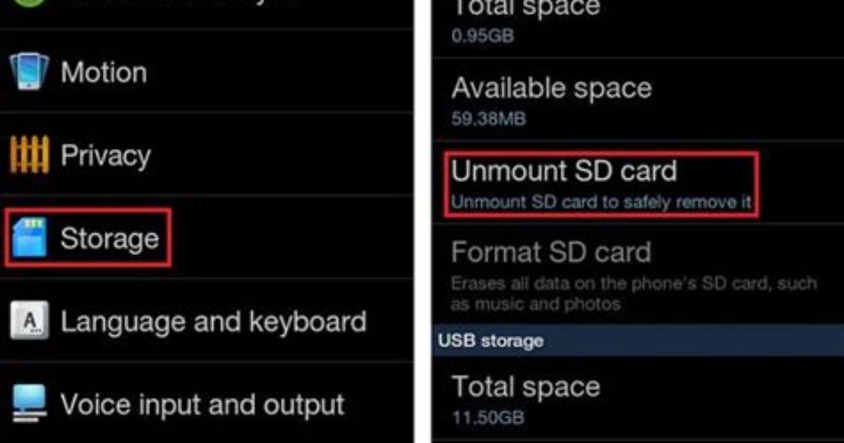 How Mount Sd Card Android Linux?