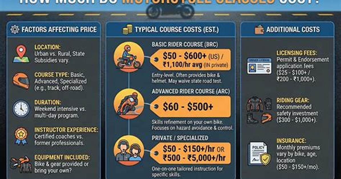 How Much Are Motorcycle Classes?