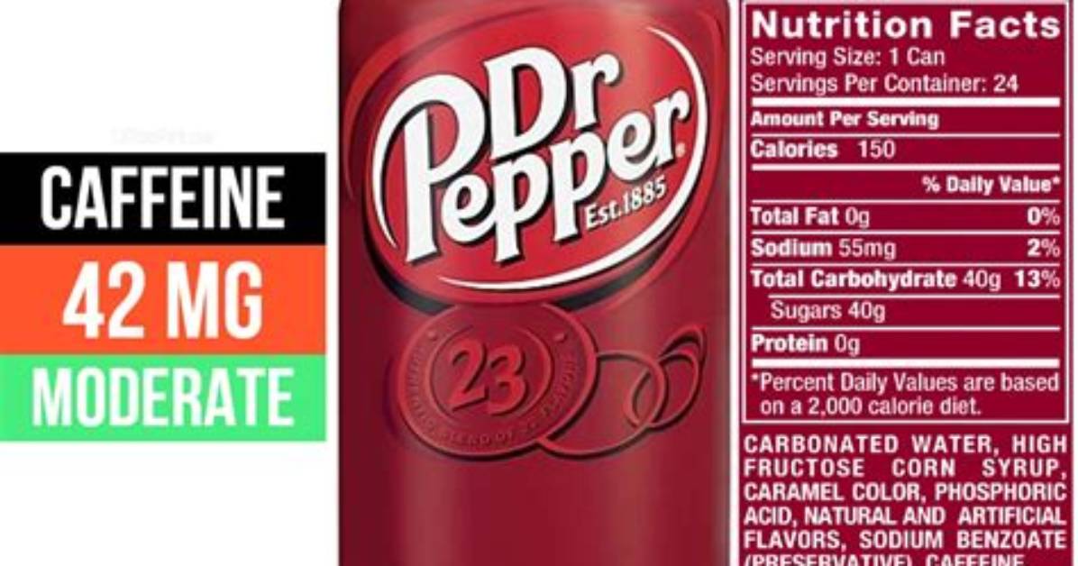 How Much Caffeine in Dr Pepper