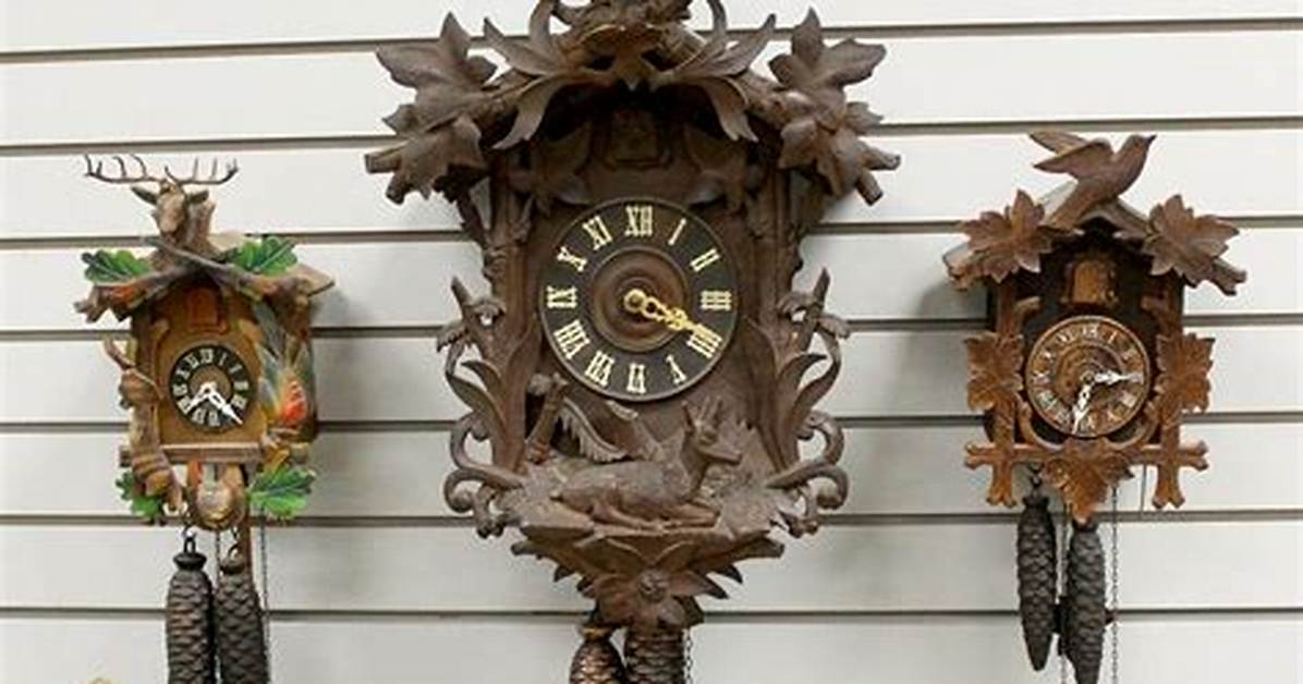 How Much Do Cuckoo Clock Weights Weigh