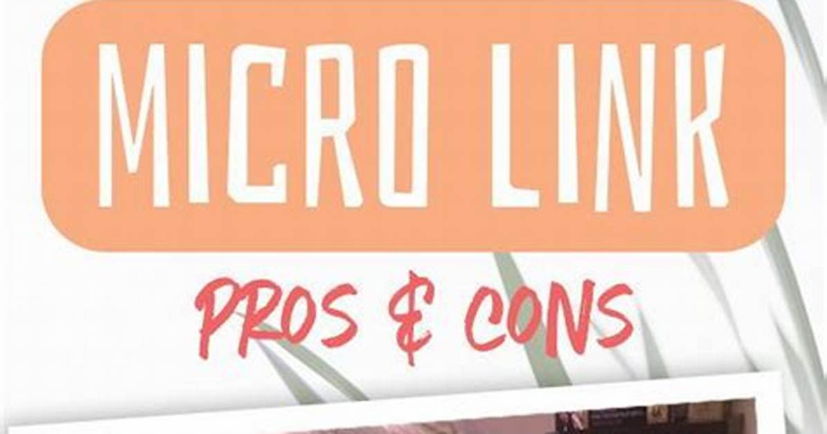 How Much Do Microlinks Cost