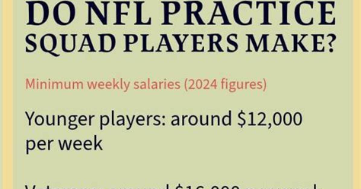 How Much Do Nfl Practice Squad Players Make
