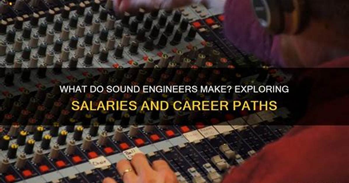 How Much Do Sound Engineers Make