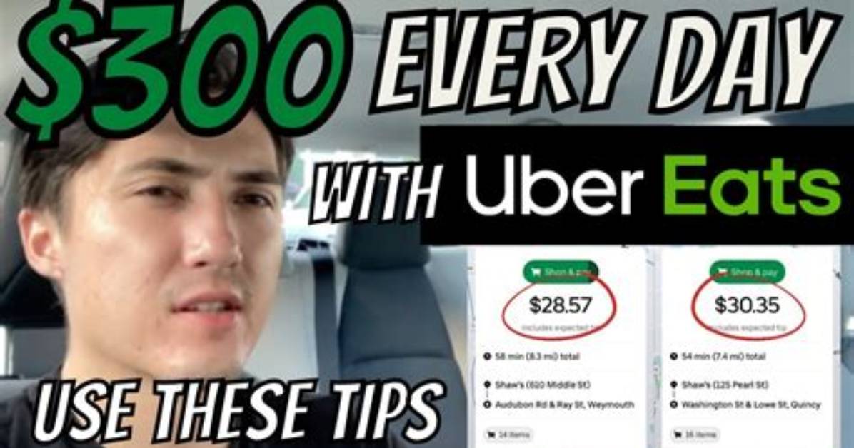 How Much Do Uber Eats Drivers Make a Day?