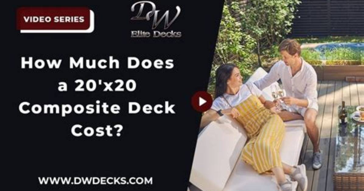How Much Does a 20×20 Composite Deck Cost