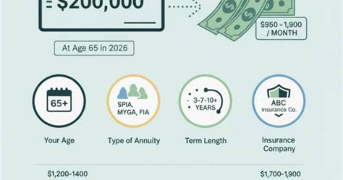 How Much Does a $50000 Annuity Pay per Month?