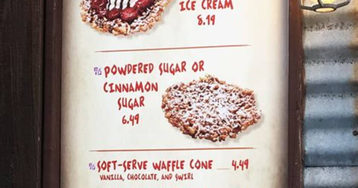 How Much Does a Funnel Cake Cost?