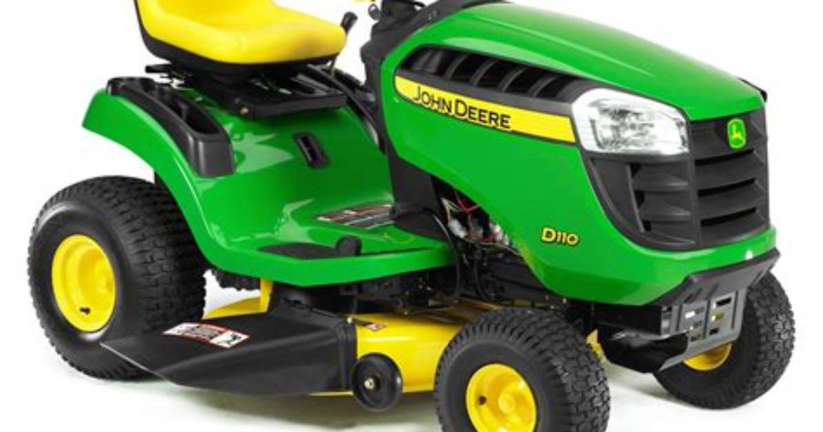 How Much Does a John Deere D110 Cost