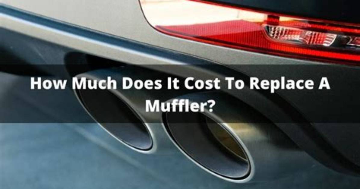 How Much Does a Muffler Repair Cost