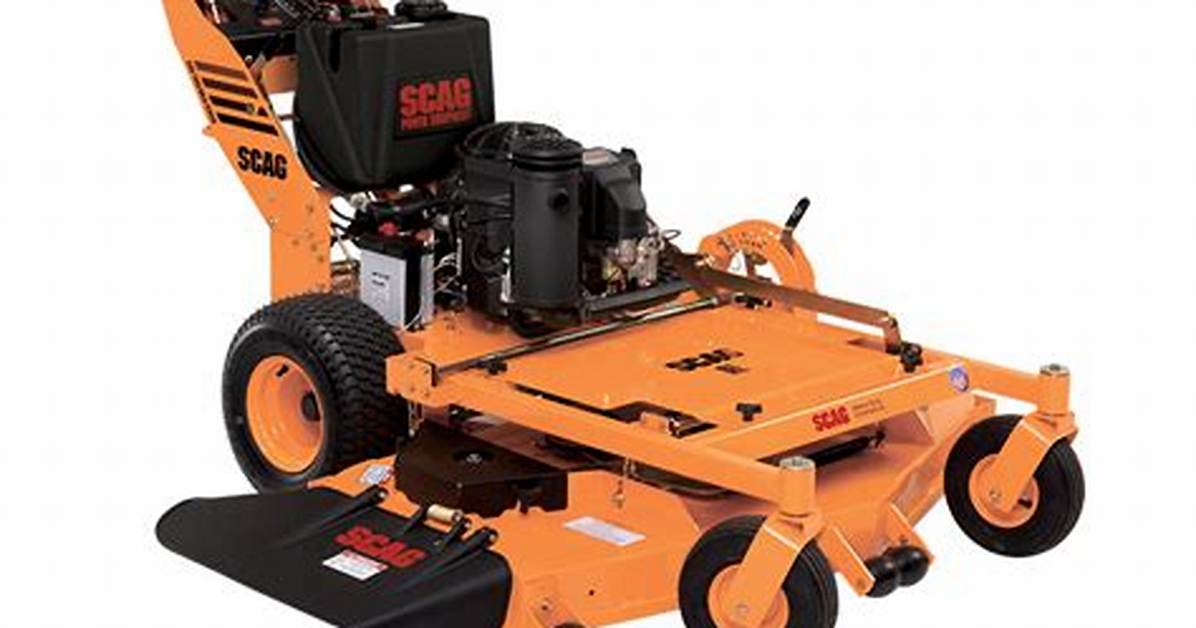 How Much Does a Scag Lawn Mower Weigh