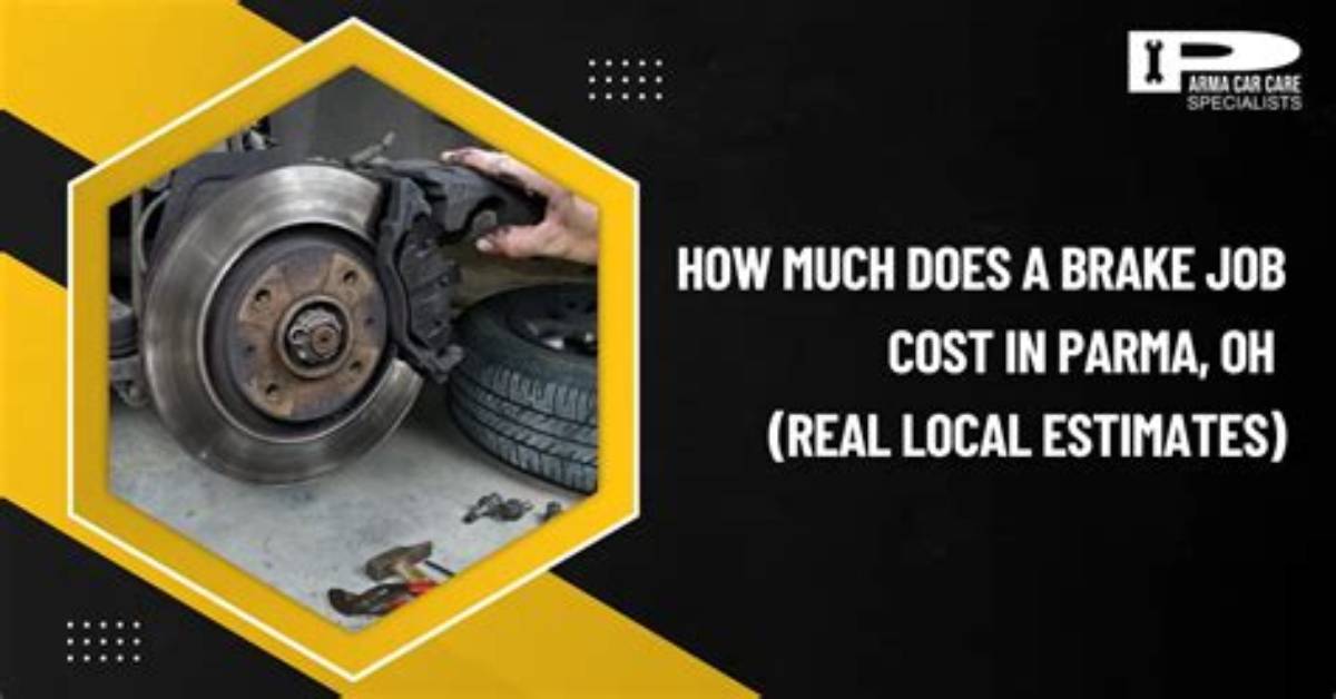 How Much Does a Typical Brake Job Cost?