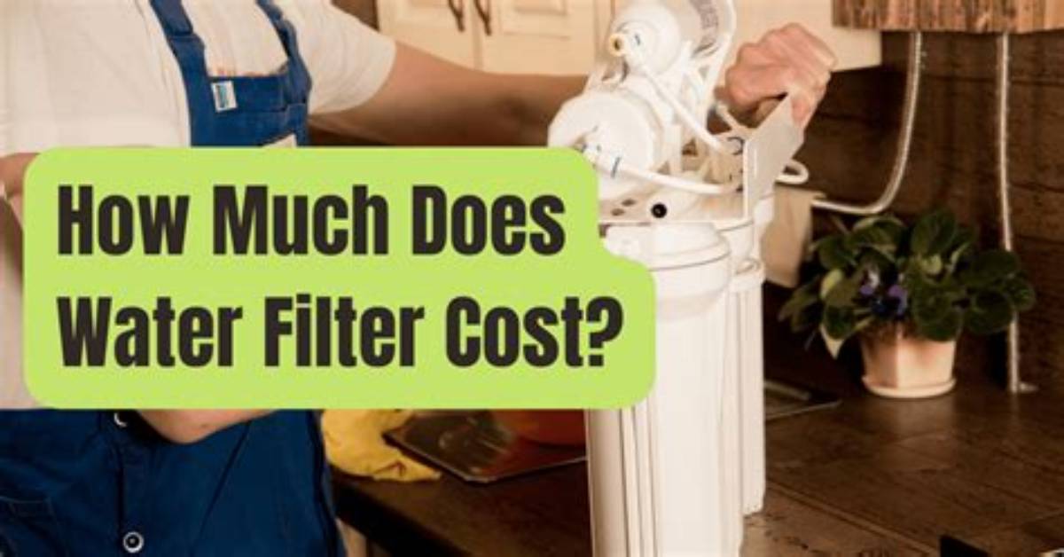 How Much Does a Well Filter Cost