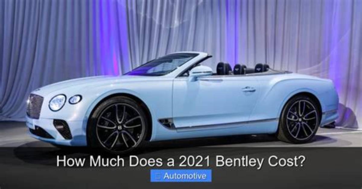 How Much Does Bentley Cost?