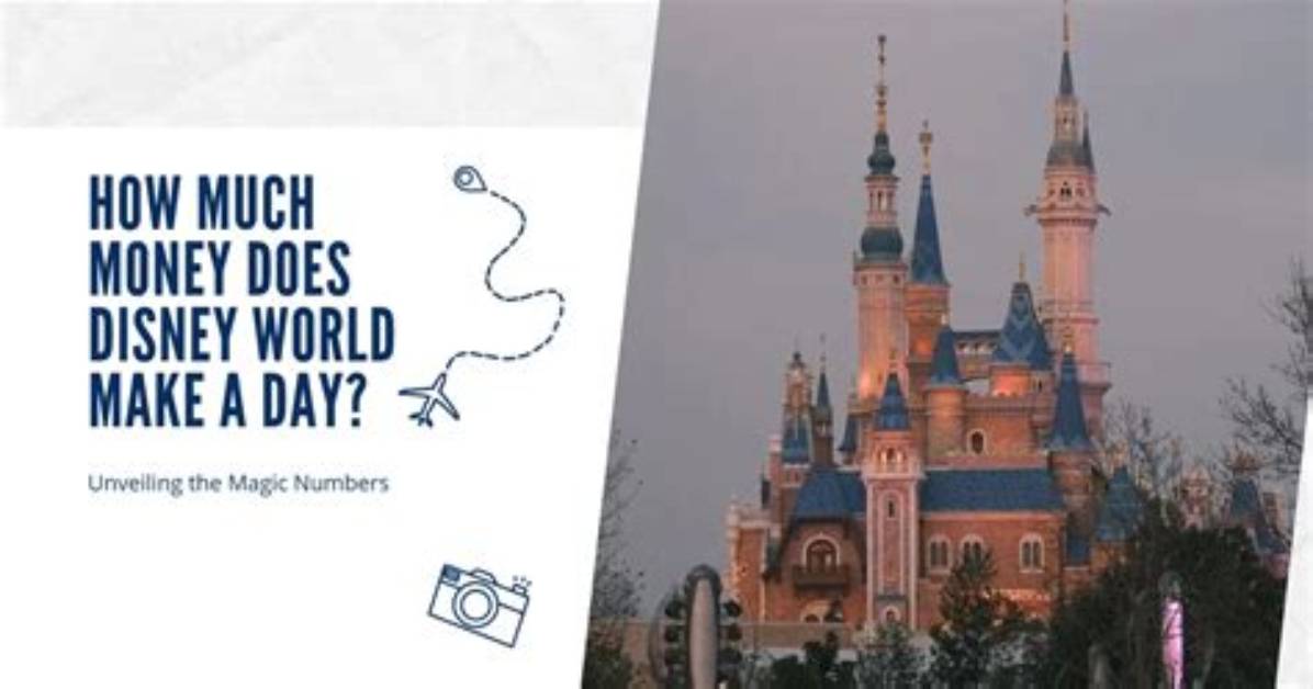 How Much Does Disney Land Make a Day