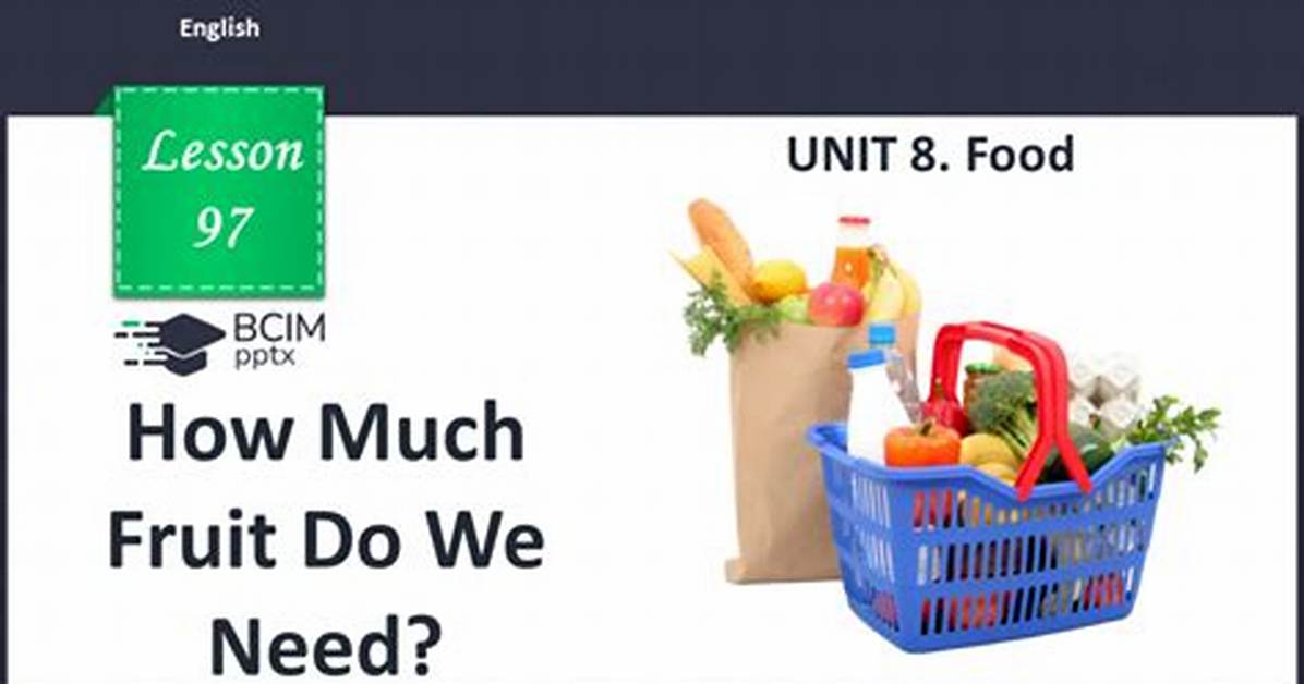How Much Fruit Do I Need for 20 Guests?