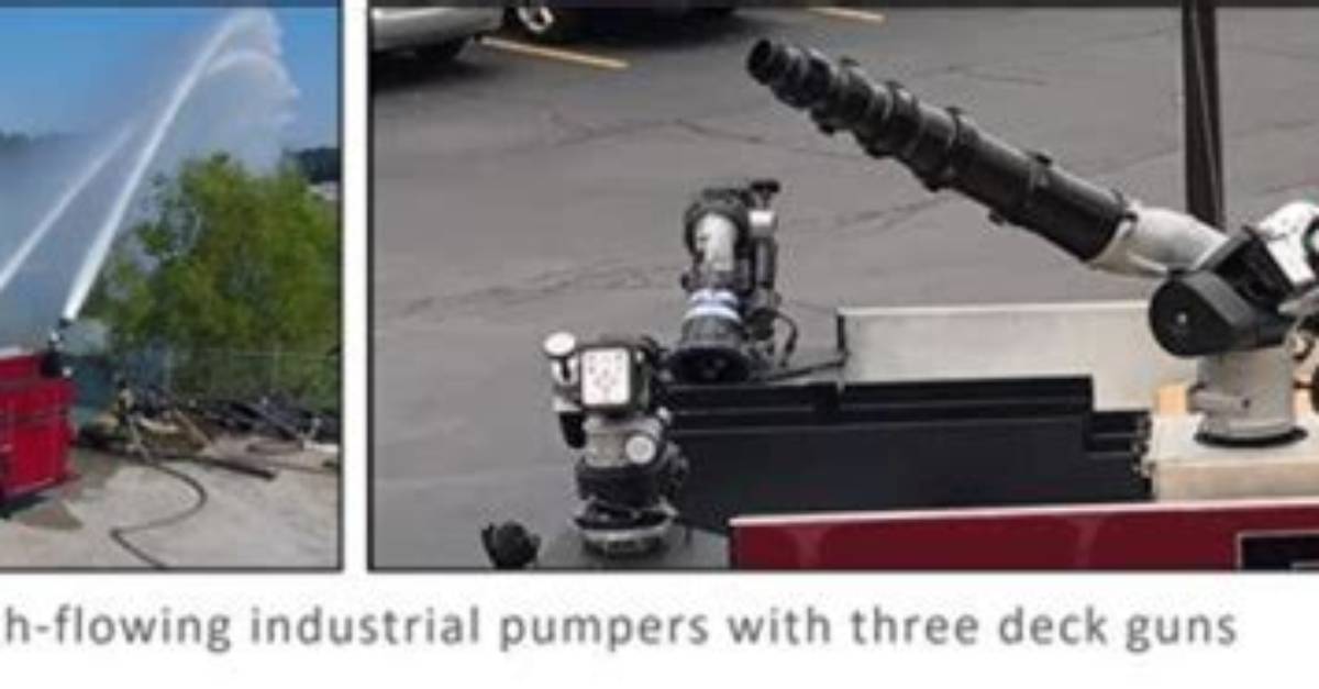 How Much Gpm Is a Deck Gun