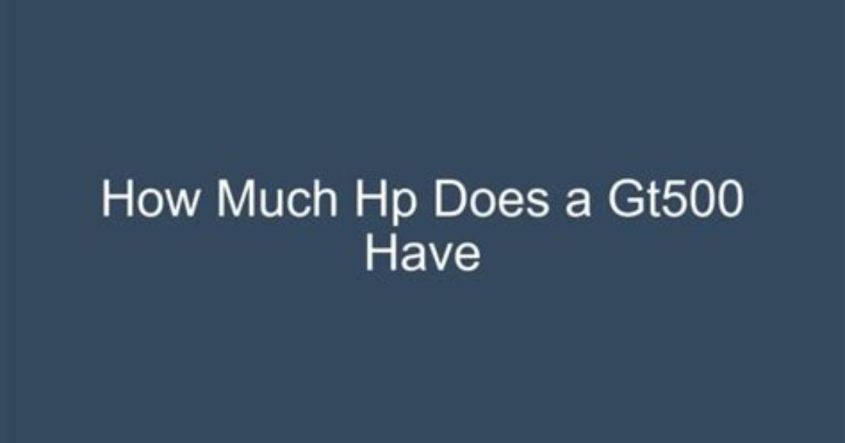 How Much Hp Does a 454 Put out?