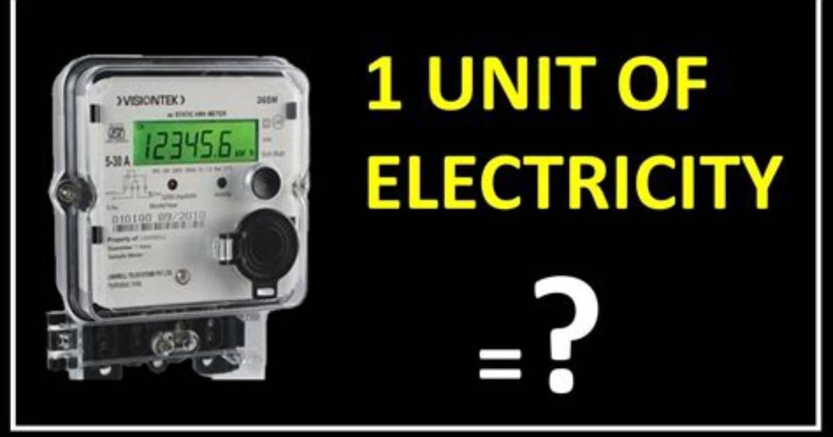 How Much Is a Unit of Electricity on Economy 7?