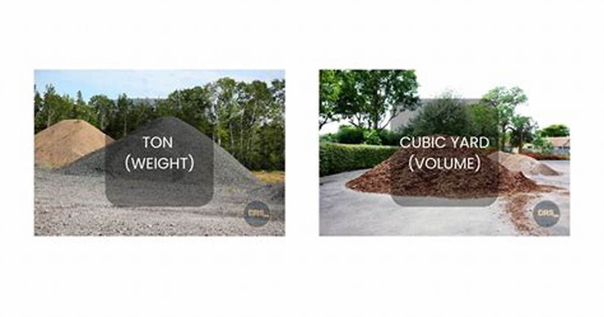 How Much Is a Yard Volume