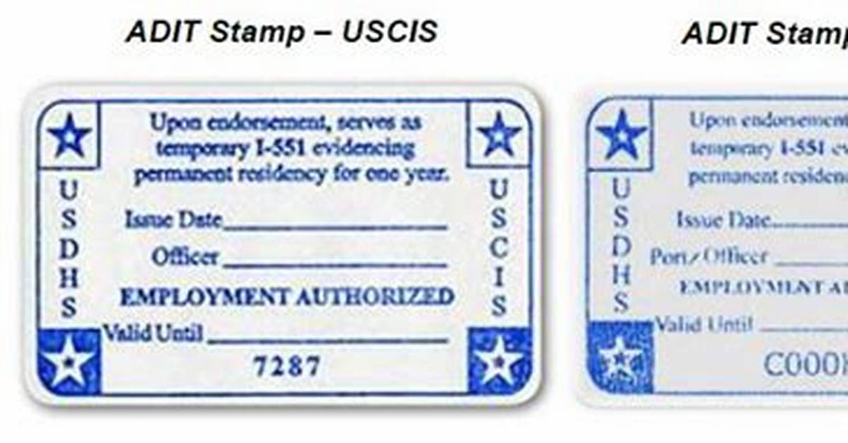 How Much Is an Adit Stamp