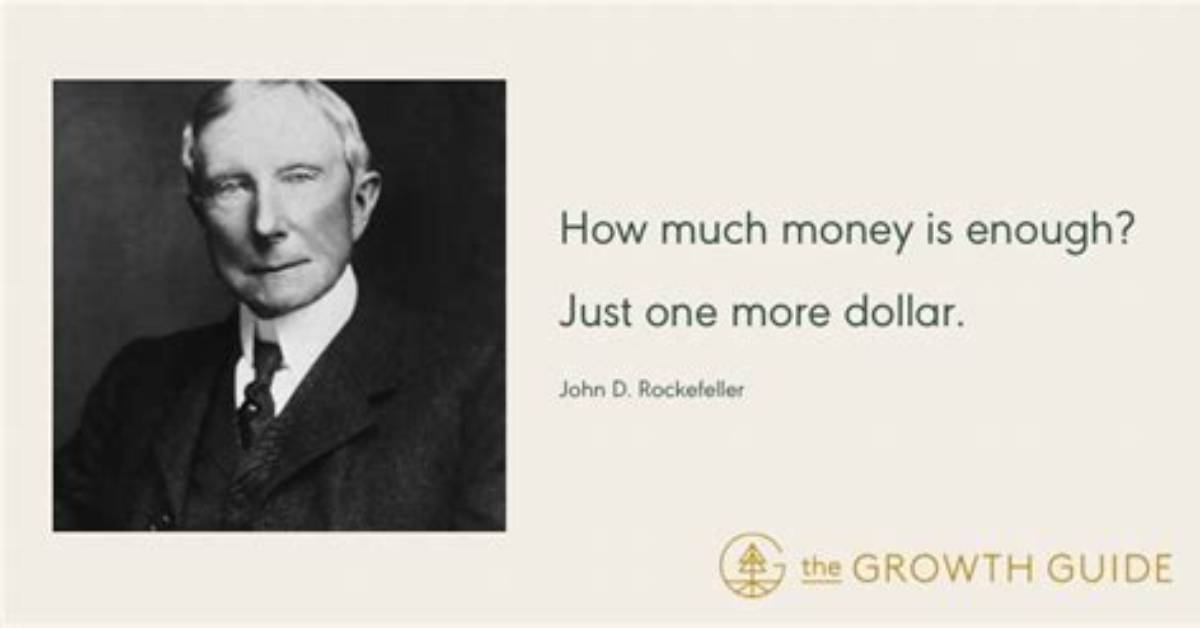 How Much Is Enough Rockefeller