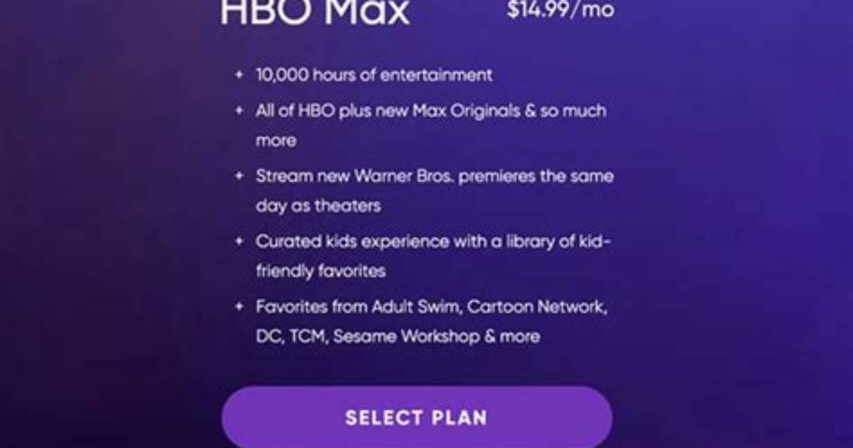 How Much Is Hbo Max?