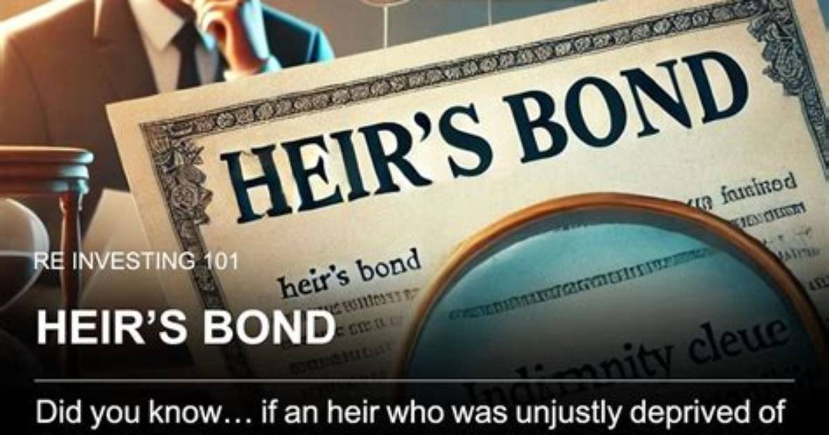 How Much Is Heirs Bond?
