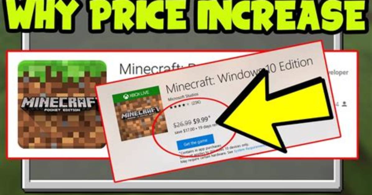 How Much Is Minecraft Pe