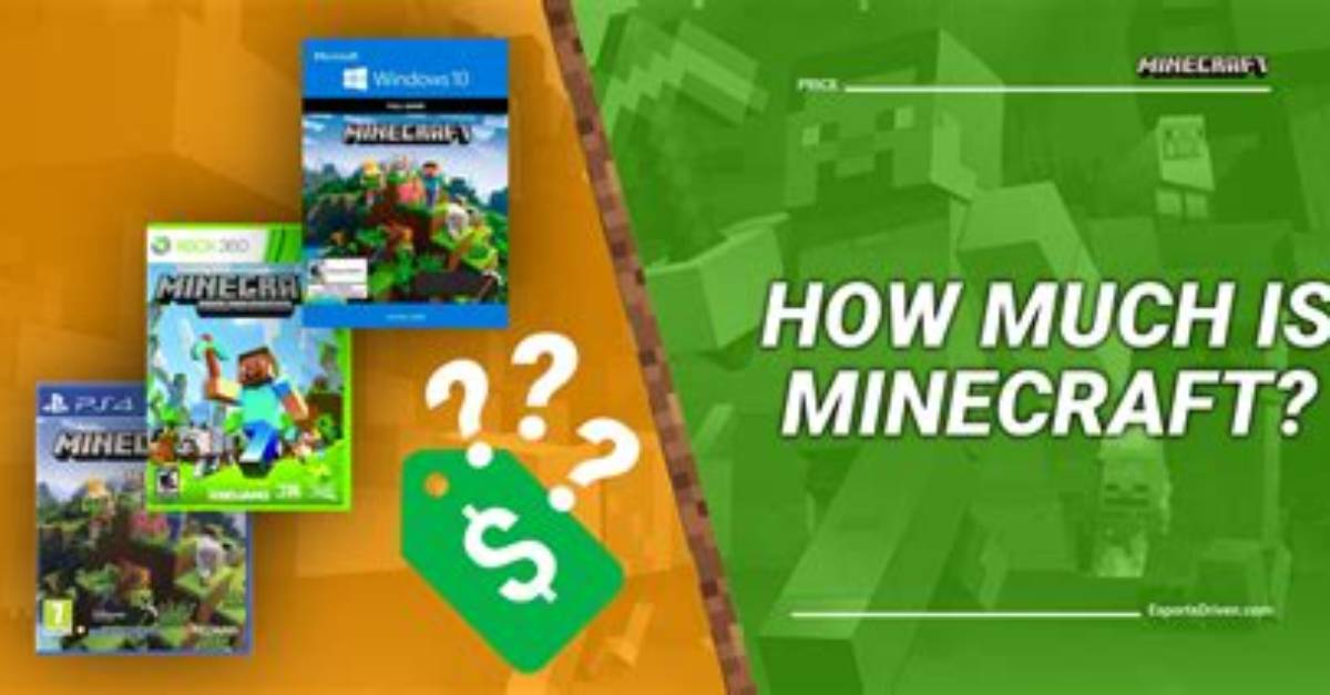 How Much Is Minecraft Xbox