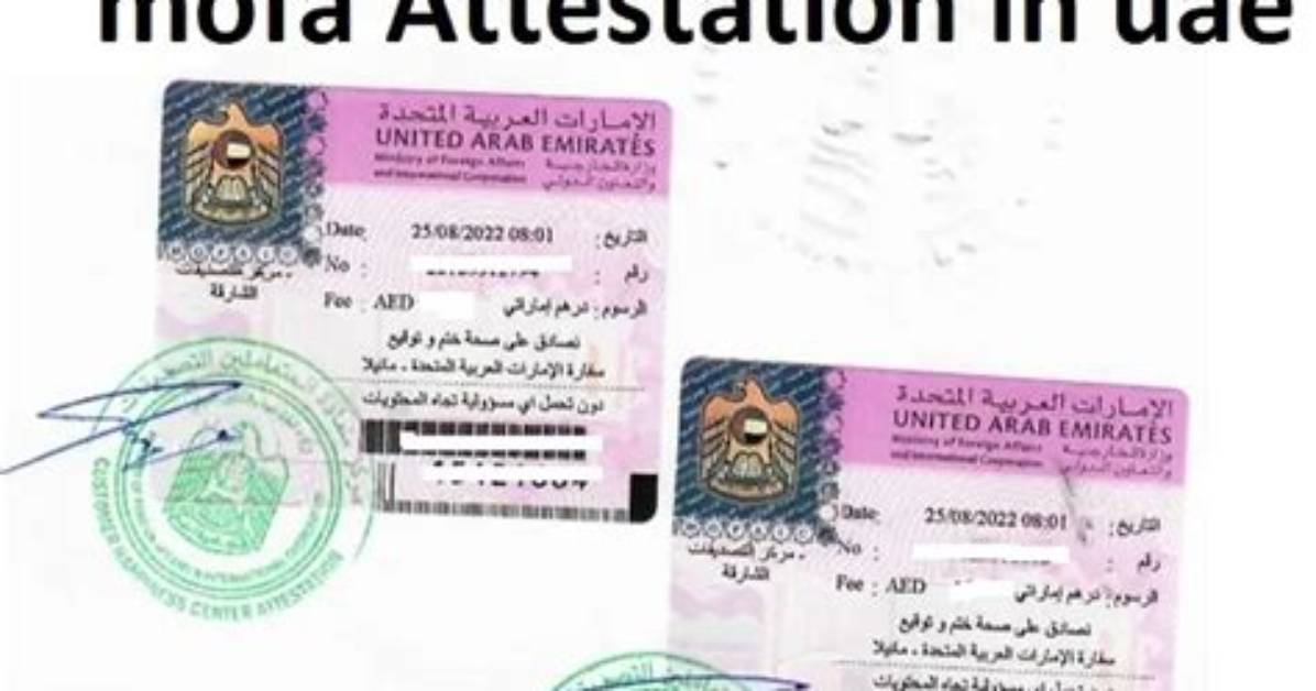 How Much Is Mofa Attestation?
