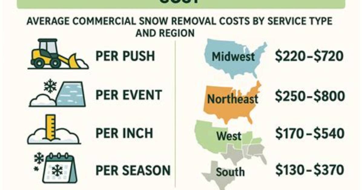 How Much Is the Average Snow Removal Cost