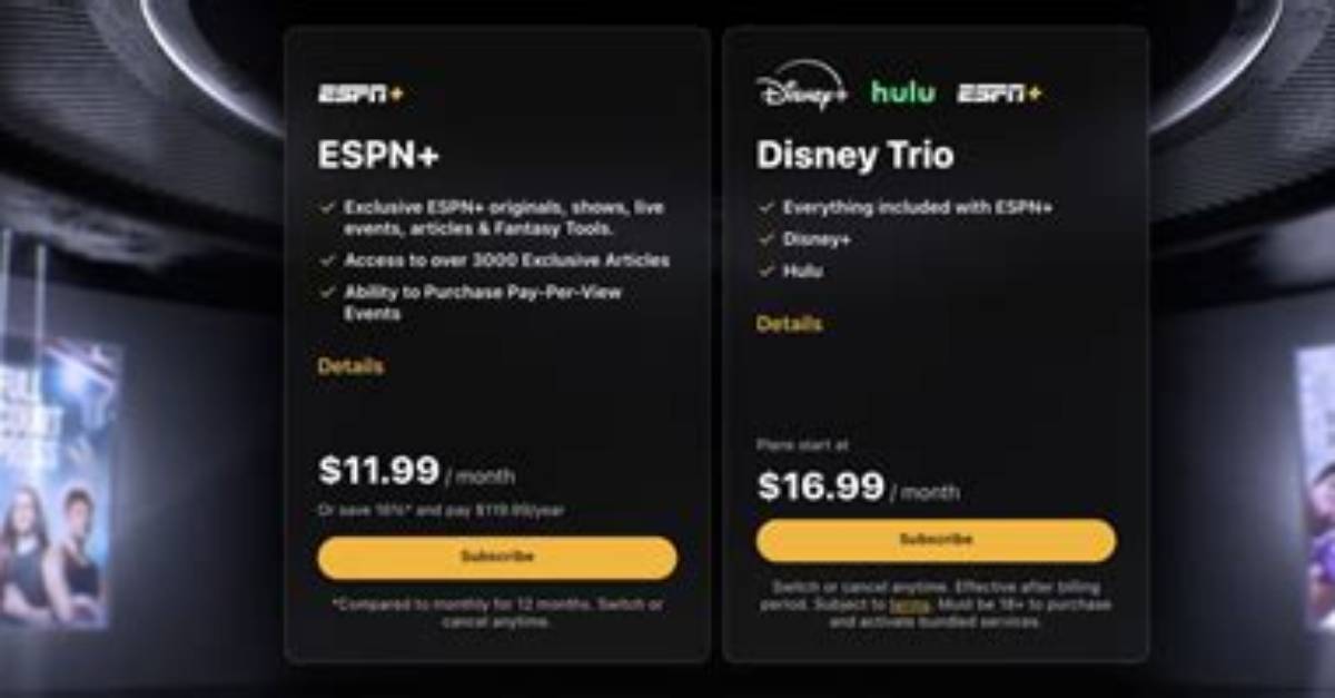 How Much Is the Subscription for Espn+?