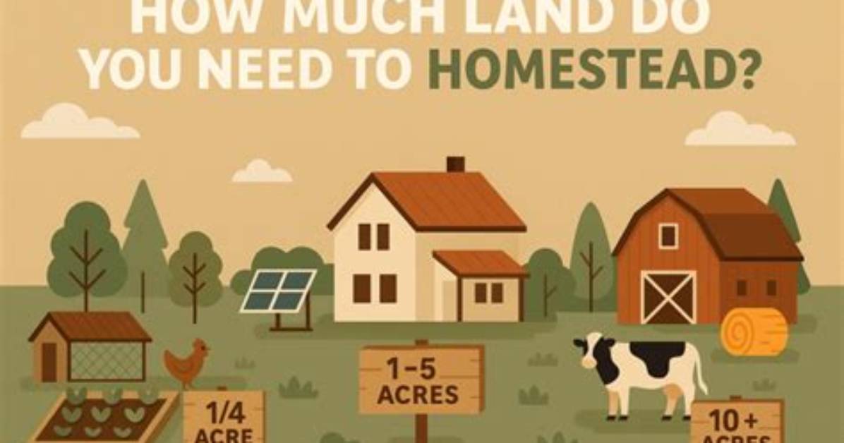 How Much Land Do You Need for a Cow