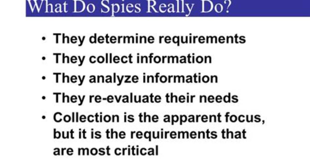 How Much Money Do Spies Make? [Solved]
