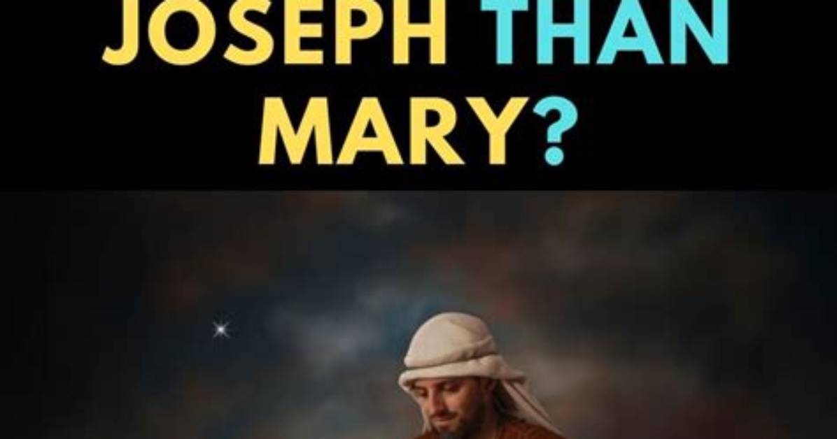 How Much Older Is Joseph Than Mary? – Celebrity
