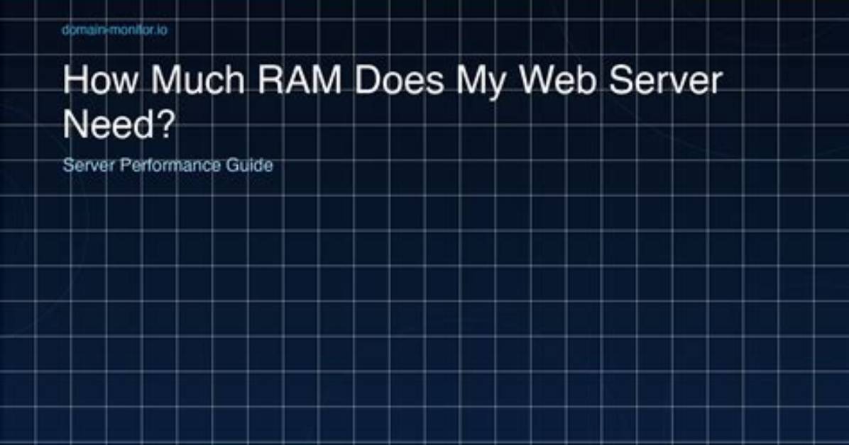 How Much Ram Does My Linux Server Have?