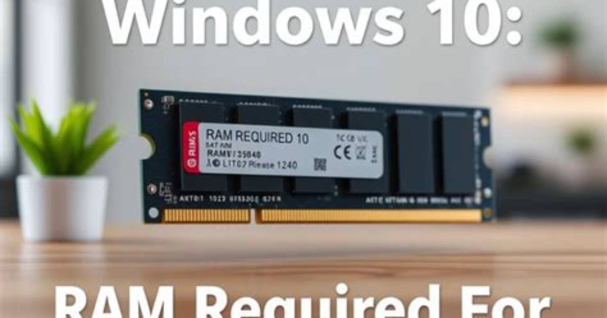 How Much Ram Is Required for Windows 7?
