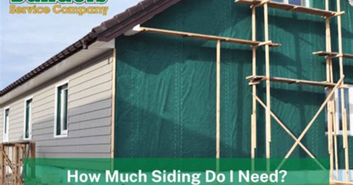 How Much Siding Do I Need