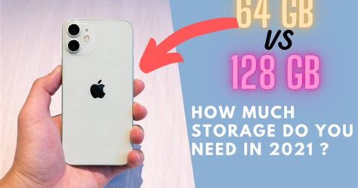How Much Storage Is 64Gb?