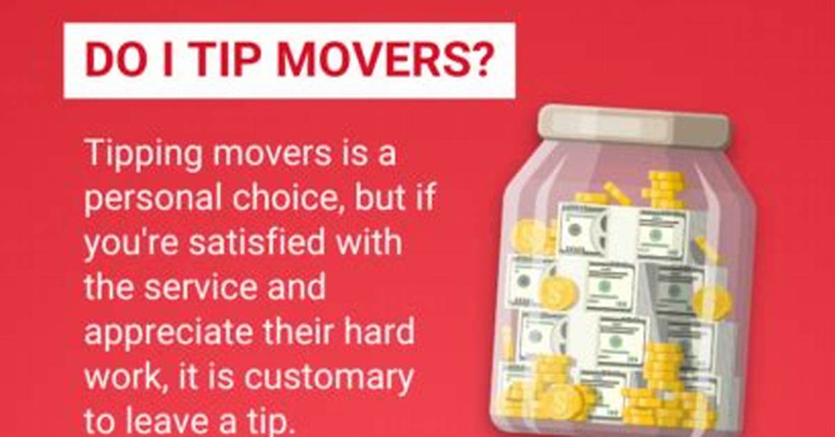 How Much to Tip Movers