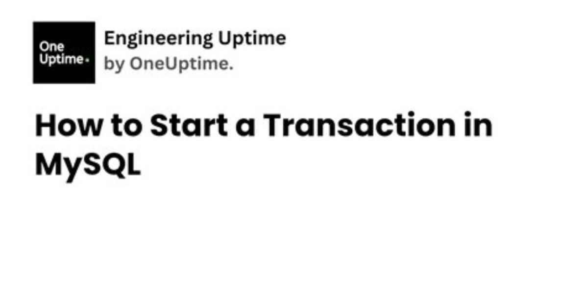 How Mysql Handle Multiple Start Transaction (Nesting?) [Duplicate]