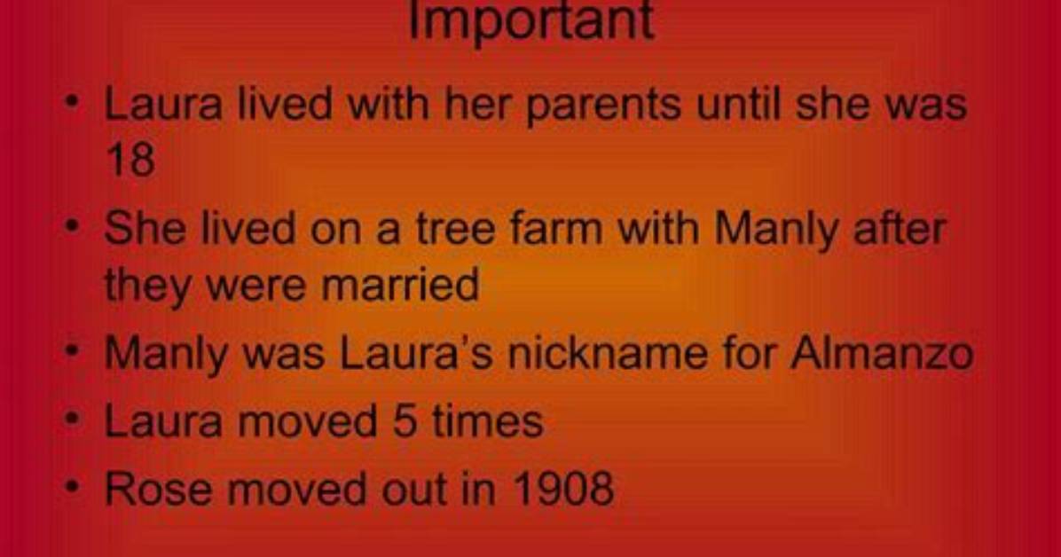 How Old Was Laura When She Married Almanzo? – Celebrity