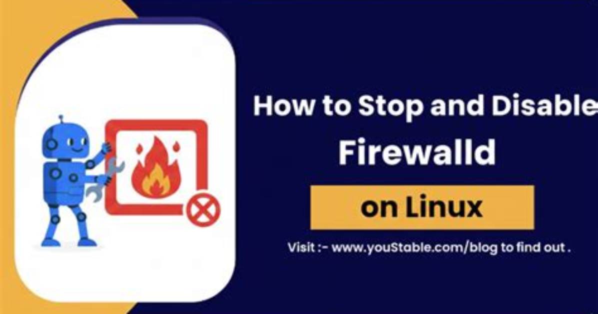 How Permanently Disable Firewall in Linux?
