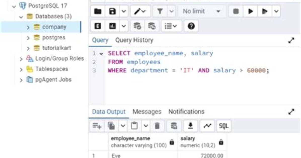 How Run Select Query in Postgresql Linux?